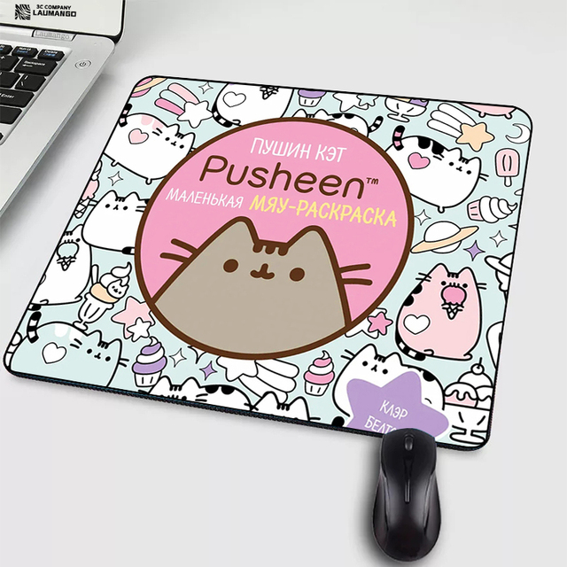 Cat Cartoon Mouse Pad Anime Mausepad PC Gamer Cabinet Tapis De Souris Varmilo Keyboard Gaming Accessories Laptop Mousepad