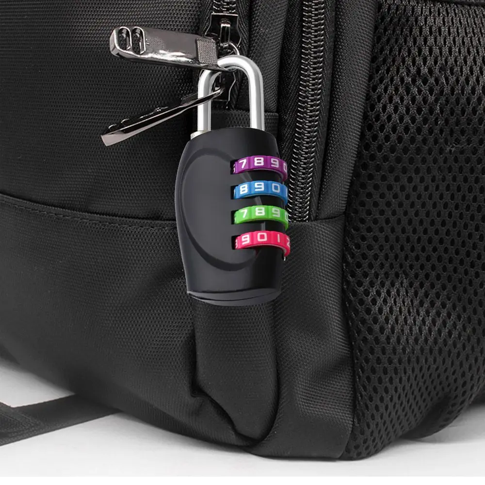 Zinc Alloy 4 Digit Combination Padlock for Window Door Security