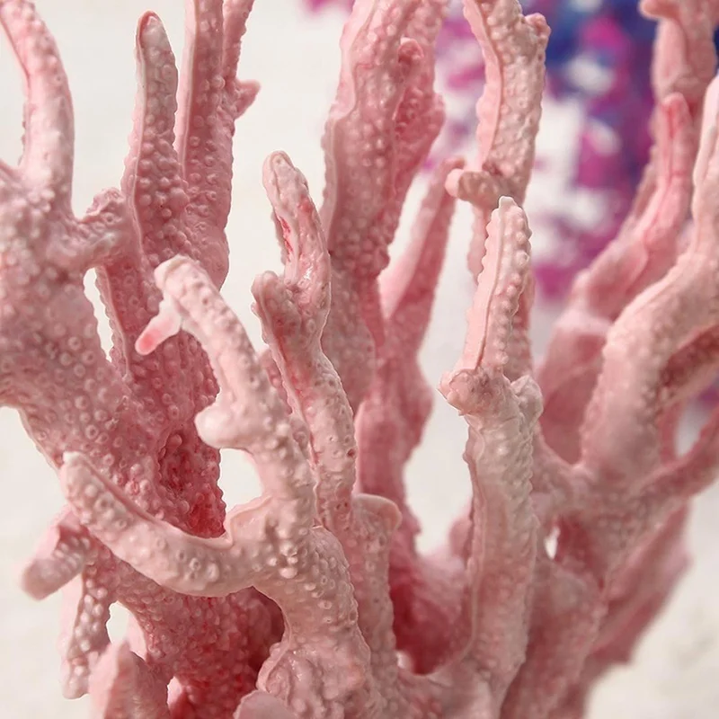 Vibrant Coral Inspiration: Artificial Aquarium Plants & Ornaments Collection