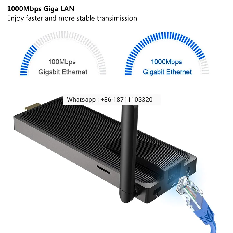 

Fanless mini pc Portable Computer TV Stick J4105 Win 10 Memory 64GB