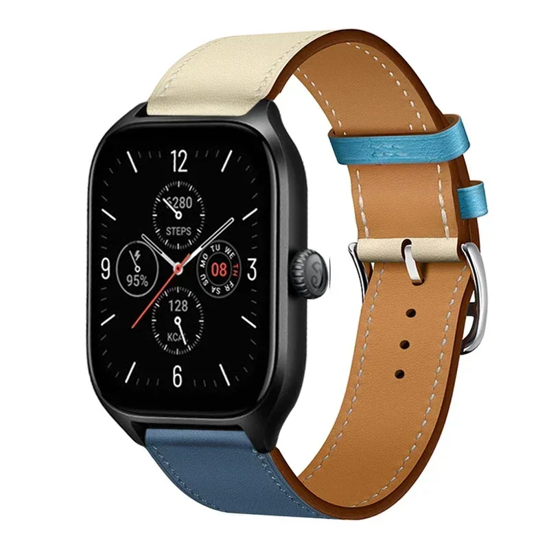 Elegant Leather Watch Band - Premium Sport Strap 20mm/22mm
