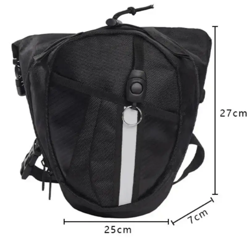 Kawasaki Multifunction Motorcycle Drop Leg Bag Oxford Motorcycle Bag Outdoor Men Casual Waist Bag Fanny Pack Moto & Biker Bags 4