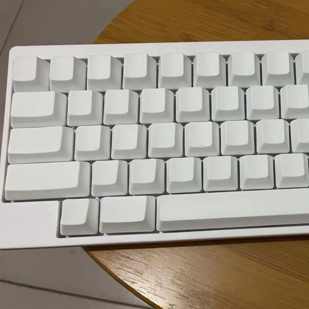 Pure White Without Script PBT Keycaps MAD/XDA/CHERRY profile Keycaps