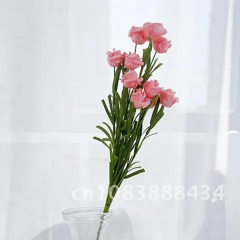 

High Quality Artificial Peony Flowers Bouquet for Home Wedding Decorations Autumn - A Bunch of Beautiful Roses
