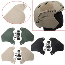

1 Pair Helmet Guard Tackle Outdoor Hunting Protective Safety Side Cover Airsoft Military Ears Head dropshipping