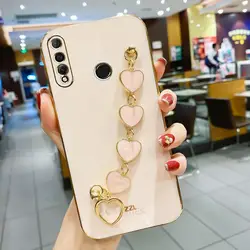 Elegante Hart Armband Ketting Plating Case