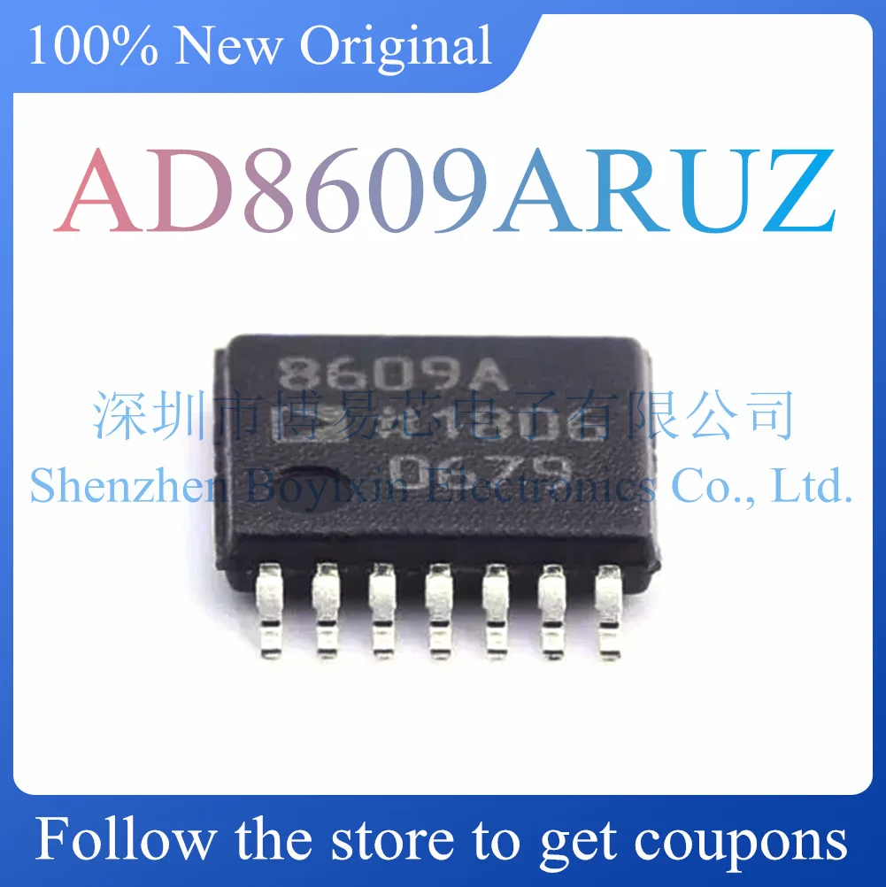 

NEW AD8609ARUZ.Original Product.Package TSSOP-14