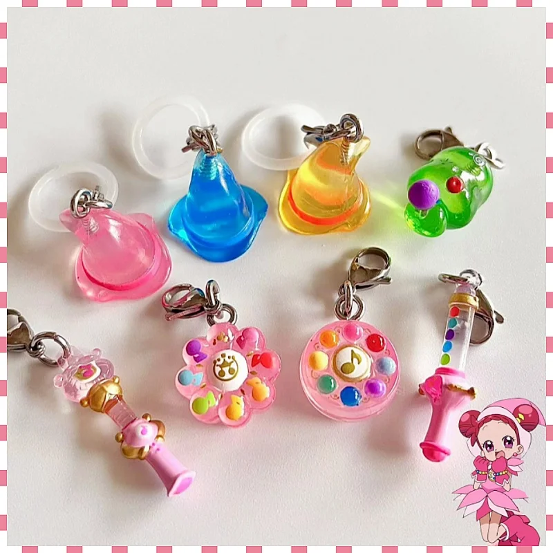 

Оригинальные Волшебные капсульные игрушки Bandai Doremi Gashapon, волшебные мини-трансформирующие милые брелоки, кулон, фигурки аниме
