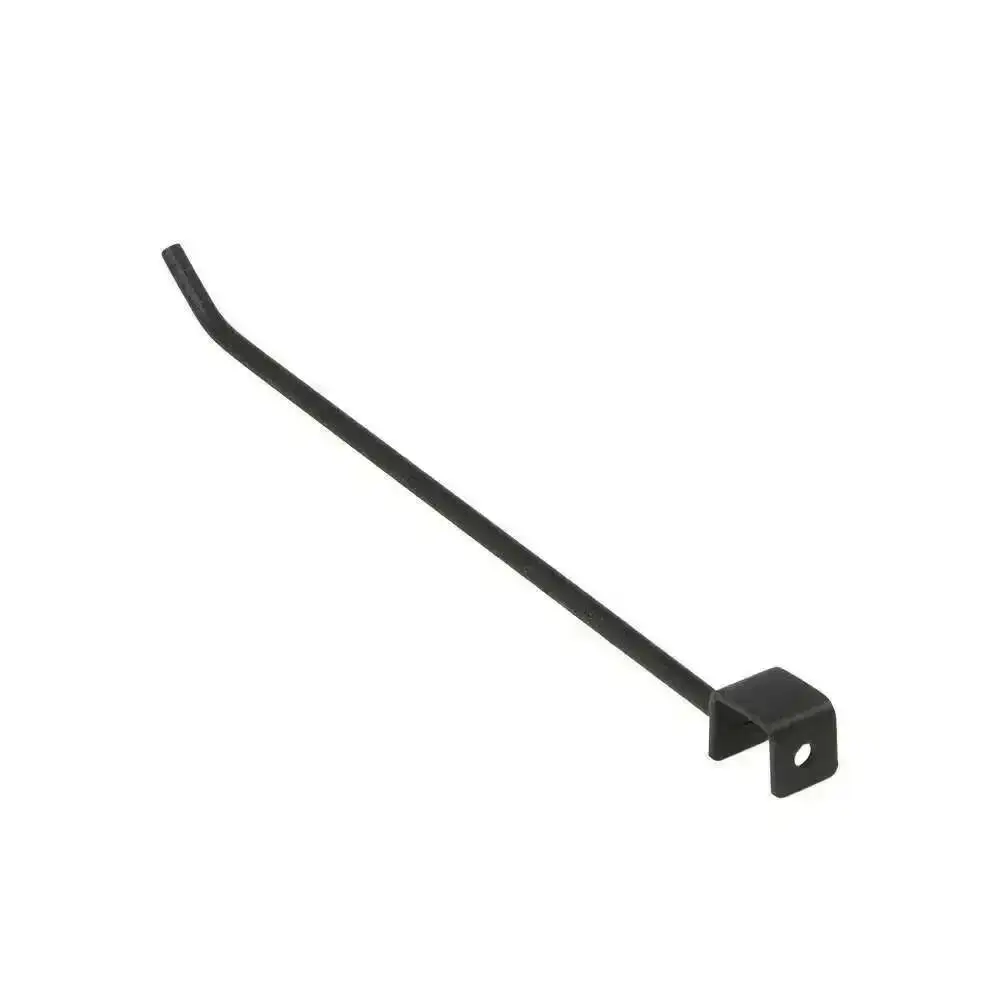 10 stücke Regal Montage Schnalle Aufhänger Schwarz Körbe Regal Aufhänger Haken Lagerung Organizer Bar Rohr Wand Aufhänger – Detail 4