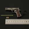Mini Pistol Keychain 1:3 Nylon Pistol Model Semi-alloy 1911 Disassembled Version Metal Keychain Toy 3
