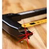 TOUGHBUILT TB-H4-22H High Tension Hacksaw 400mm Hand-held Hacksaw Tension 12-in Utility Ripping Hack Saw 4