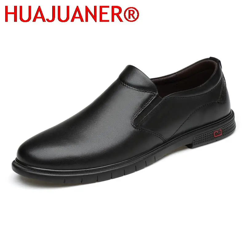 

New Men's Shoes Casual Luxury Loafers Men Spring Autumn Comfortable Casual Flats For Man British Style Slip-On Business Oxfords
