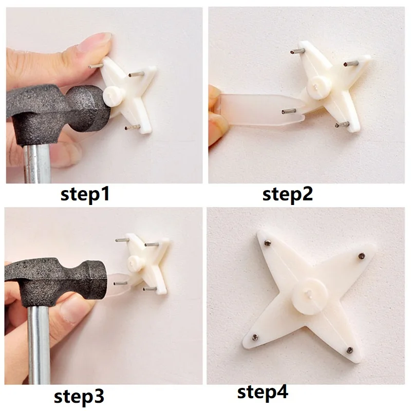 Wall Hooks Picture Frame Hangers 10pcs/set Wall Hangers Without Nails Non-Marking Hook Picture Hanging