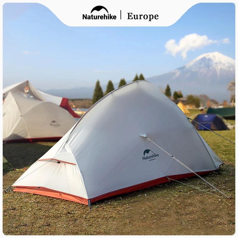 Naturehike Cloud Up 1 2 3 People Tent Ultralight 20D Camping Tent Waterproof for Outdoor Trekking Travel Backpacking Cycling
