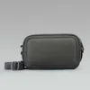 Small Crossbody Bag Nylon Snapshot Purse Trendy Shoulder Handbag with Double Zipper Pockets 1