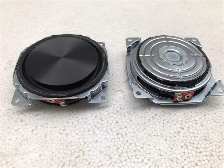 GHXAMP For Harman Kardon High Quality 3 inch Ultra Thin Bass Horn High end CD Pattern Brushed Diaphragm Bluetooth DIY 77mm