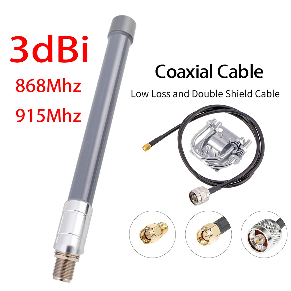 best antenna bobcat miner For Helium Hotspot Miner V2 V1 Bobcat Miner 300 Syncrob 3-4.5dbi 868-930Mhz LoRa Helium N Female Omni Fiberglass 25cm Antenna best antenna for rak miner