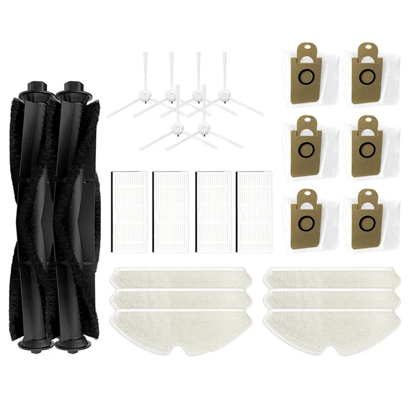 

Запчасти для робота-пылесоса Inic I9, основная боковая щетка, фильтр НЕРА, насадка для швабры, мешок для пыли