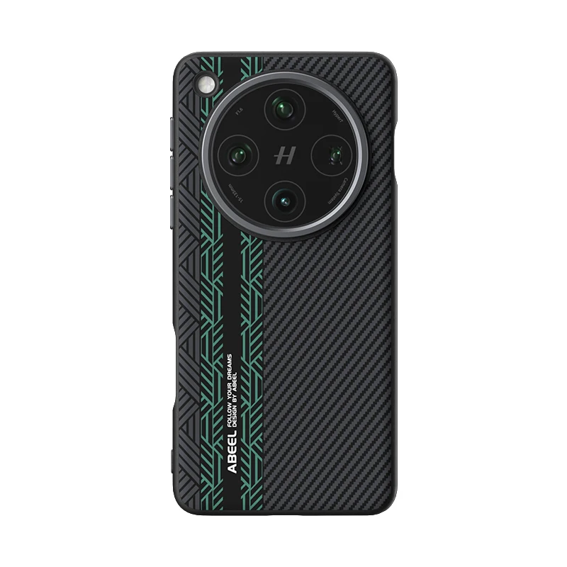 OPPO Magnetic Wireless Charging Carbon Fiber Textured Phone Case with Camera Protection