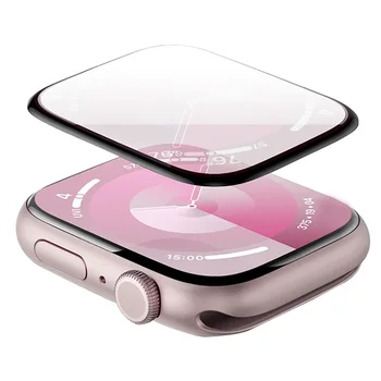 Proteggi schermo per Apple Watch Series 9-8-7-6 5 4 Se ultra-2 49mm 41mm 45mm 40mm 44mm 3D (non vetro temperato) Accessori per pellicole