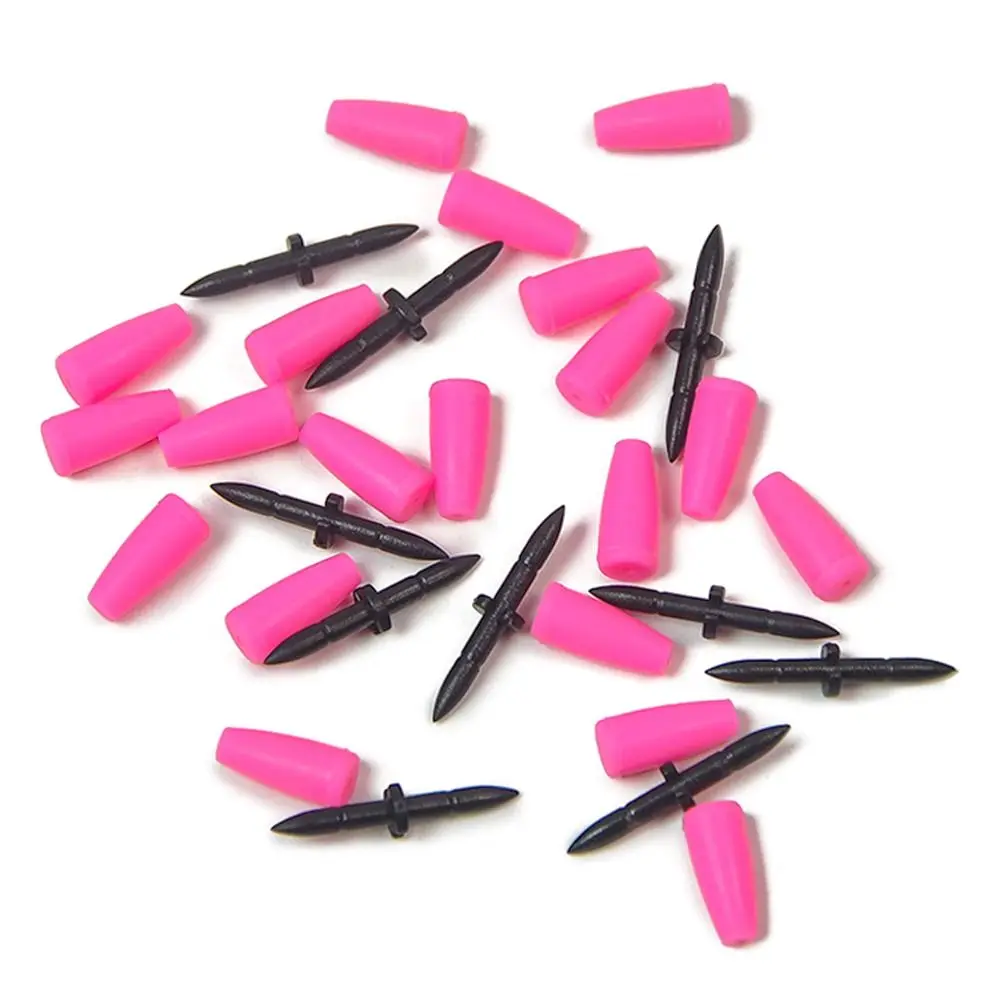 10/20/32 sets Rock Sea Fishing Anti Wind Bar Cara Rod Bobber Float Stoppers Fishing Tackle