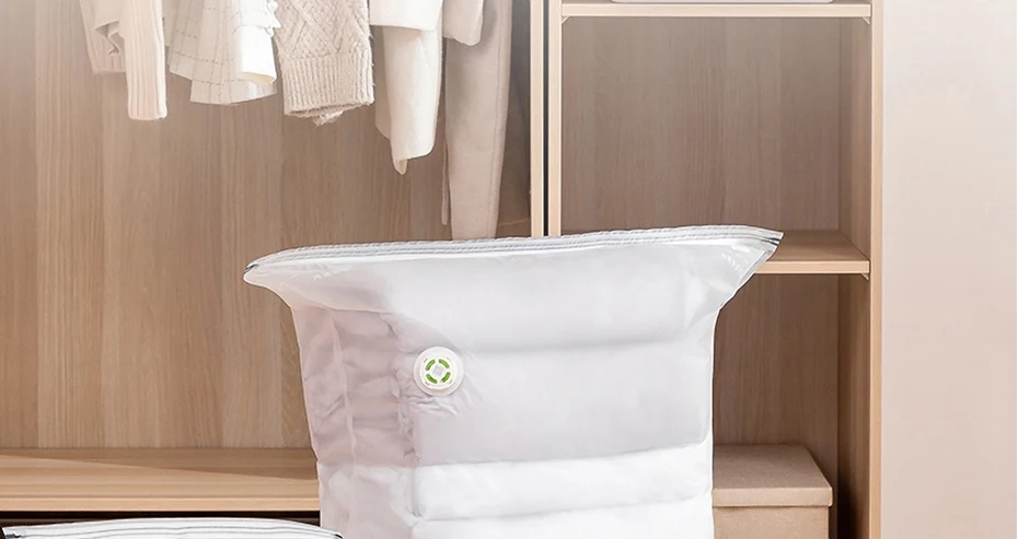  Spedalon 12 bolsas de almacenamiento al vacío para ropa, tamaño  grande, mediano y pequeño, bolsas de vacío ahorradoras de espacio para  edredones, mantas, ropa de cama, almohada, artículos esenciales : Hogar