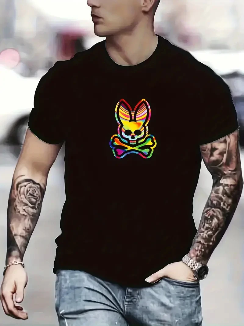 Рисунок 3 - Футболка мужская с забавным принтом кролика