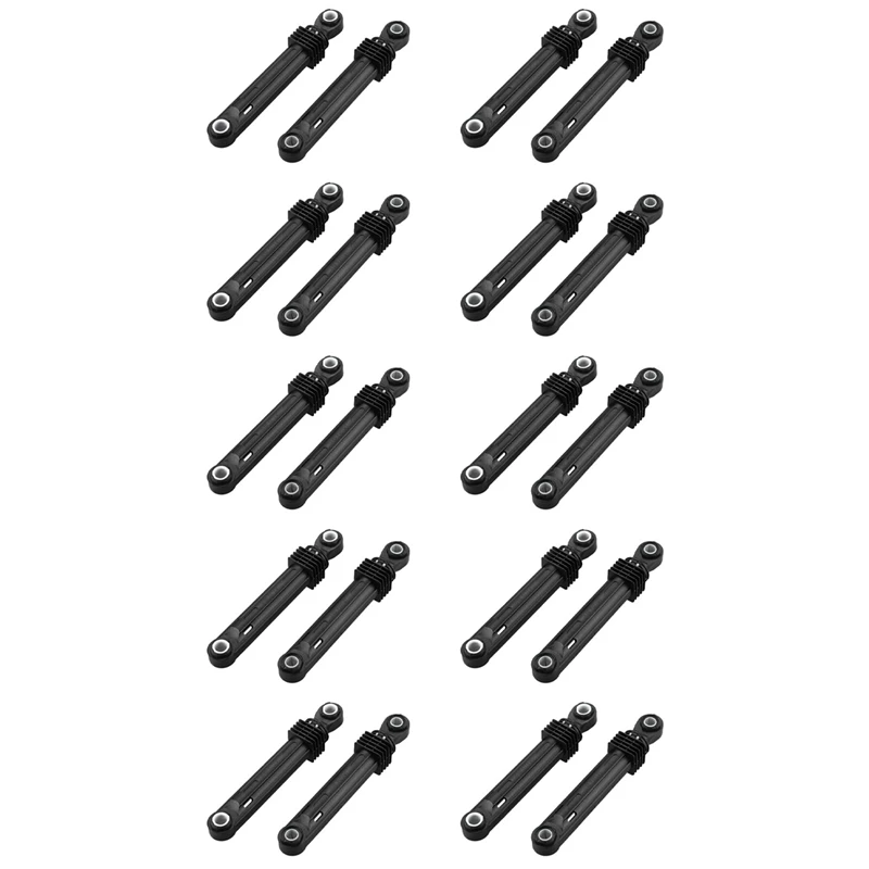 

20 Pcs 100N For LG Washing Machine Shock Absorber Washer Front Load Part Black Plastic Shell Home Appliances Accessories
