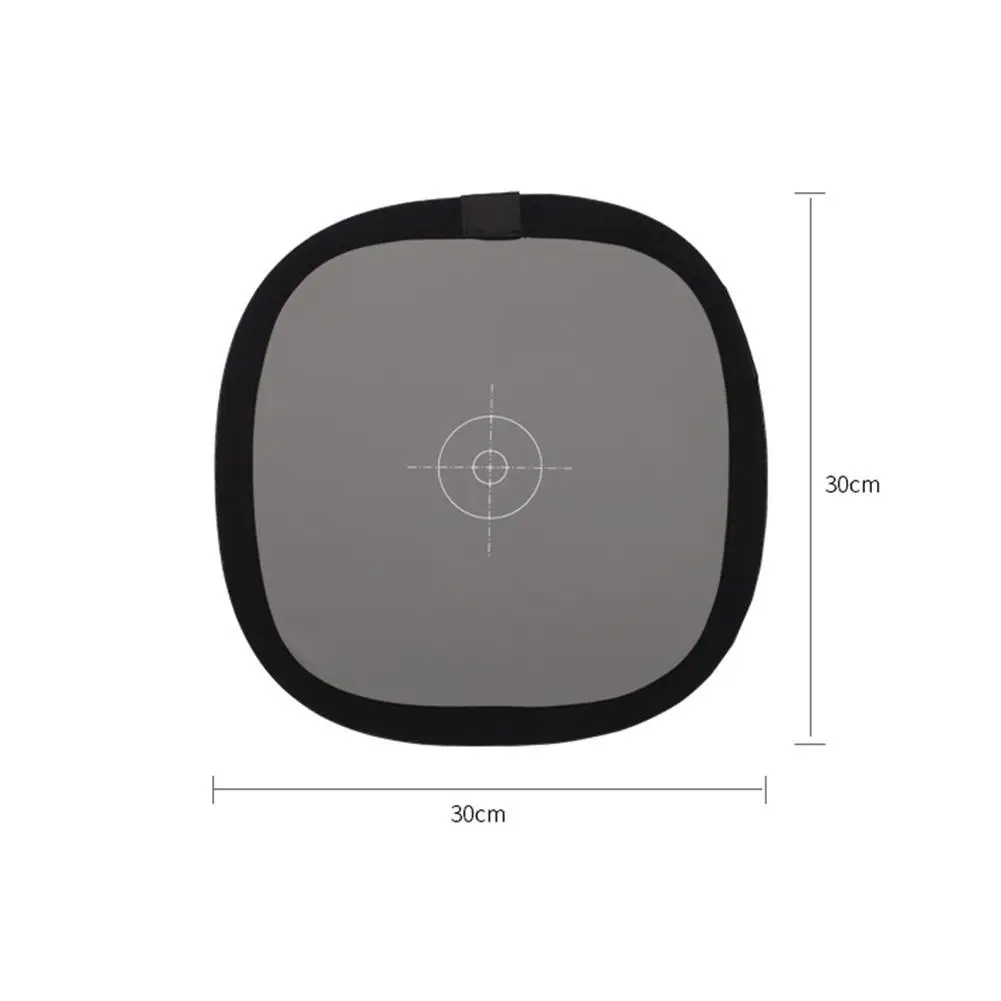 2in1 Grey White Balance Card 12'' 30CM 18% White Balance Card Mini Gray Photographic Calibration Camera Checker DSLR Photon