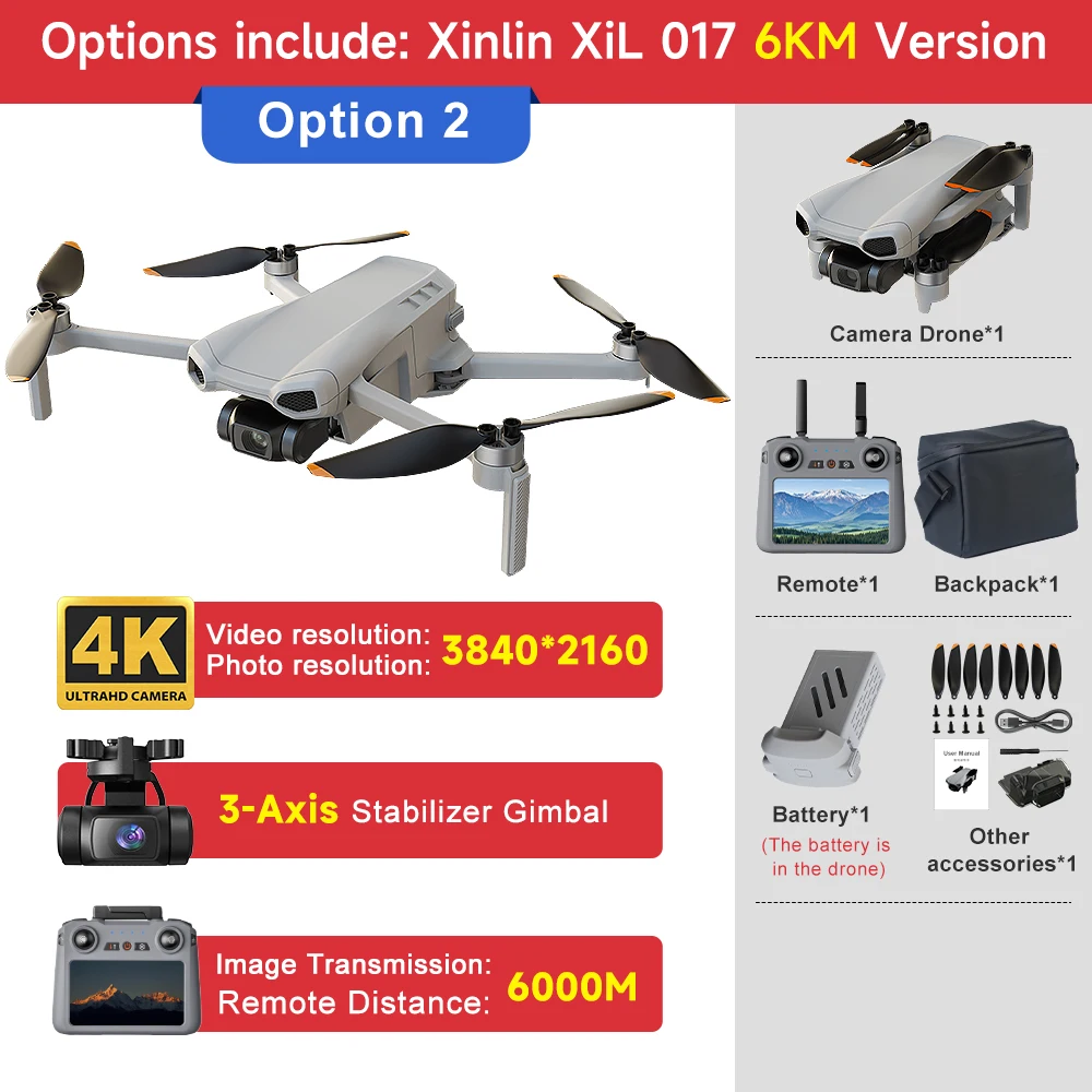 6km Camera Drone