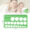 Nipple Ruler for Breast Pump Flange Sizing Tool Silicone Nipple for New Moms Breast Pump Flange Sizing Tool with 1.5M Soft Ruler 5