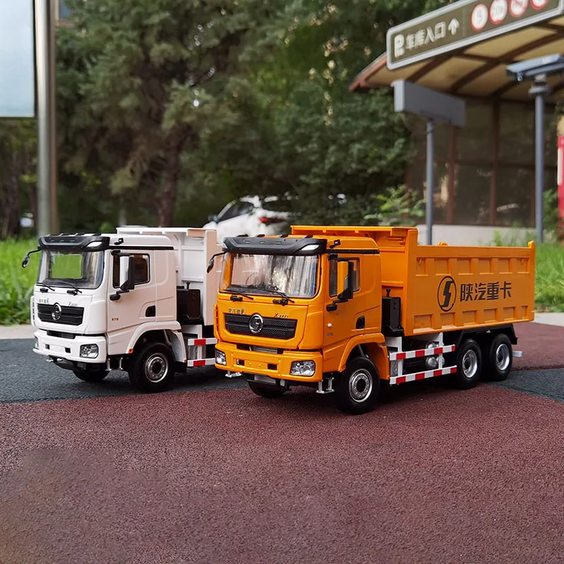 Diecast 124 Scale Delonghi X3000 Dump Engineering Vehicle Alloy Truck