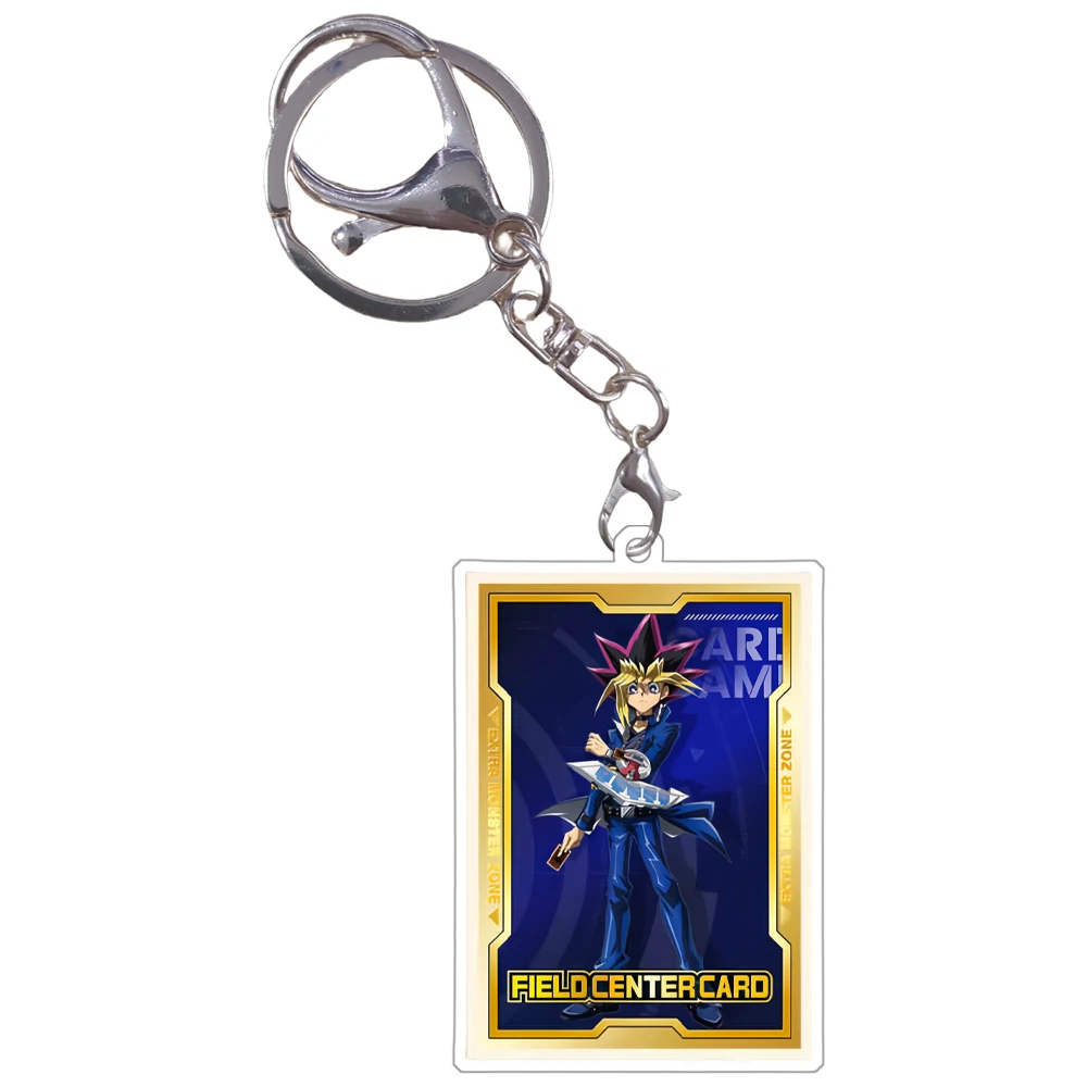 Yu Gi Oh Double Sided Character Keychain Acrylic Pendant