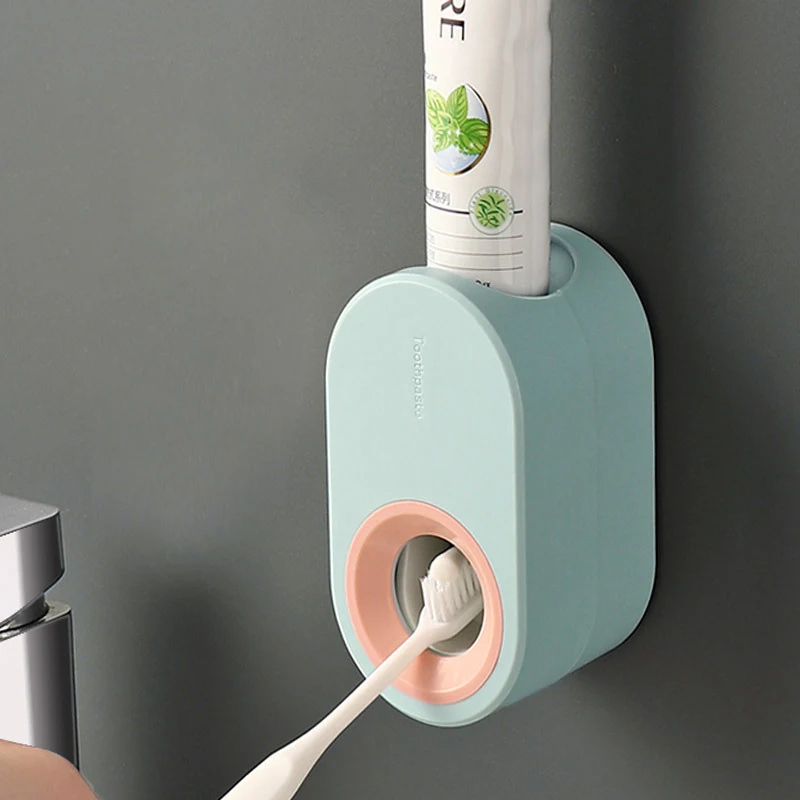 Automatic Toothpaste Dispenser Toothbrush Holder Automatic Toothpaste