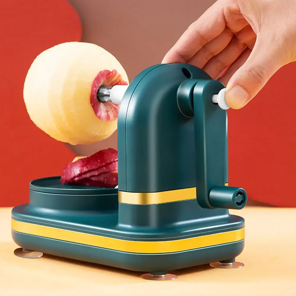 Description Picture 5 of itemFruit Apples Peeler Machine Slicer Manual Rotating Kitchen Tool Peeling Gadgets for Citrus Hand-cranked Potato Corer Cutter New