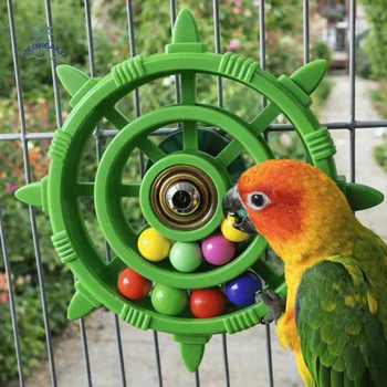 Colorful Parrot Spinner Rattle Toy 1