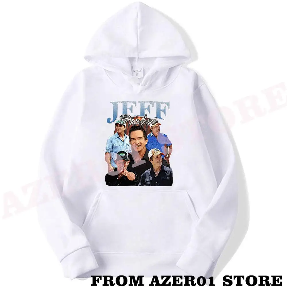 Jeff Probst Survivor TV Series Merch Hoodies Winter Men/Women Hooded Sweet Streetwear Long Sleeve Sweatshirt