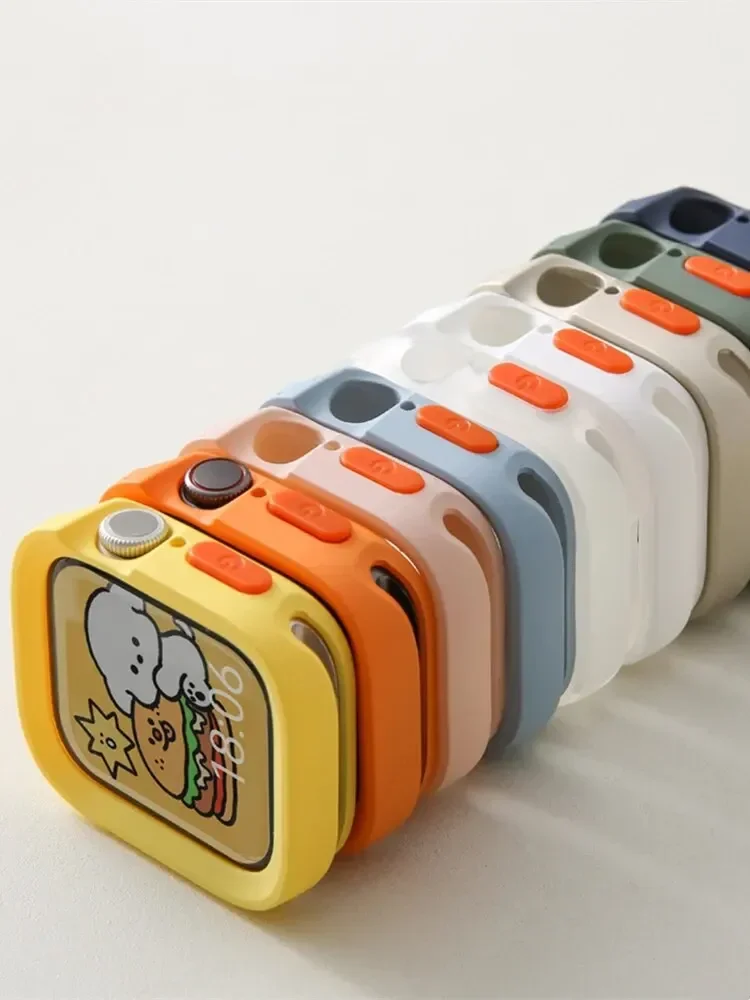 Candy Soft Silicone Protective Watch Case - Vibrant Bumper