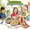 Children's Simulation Digging Fossils Dinosaur Eggs Adventure Surprise Science Early Educational Toy For Baby Kids Fun Gift 4