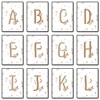 Letter A To Z Set for Kids Name Posters Boho HD Print Letter Wall Art Pictures Canvas Painting for Nursery Kids Room Home Decor