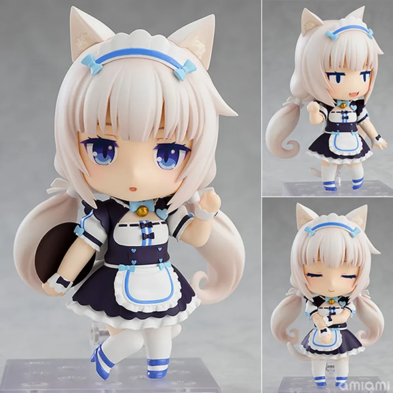 

100% Original Good Smile Nendoroid GSC Vanilla 1248 NEKOPARA Vol.1 Soleil Opened! Anime Figure Model Collecile Action Toys