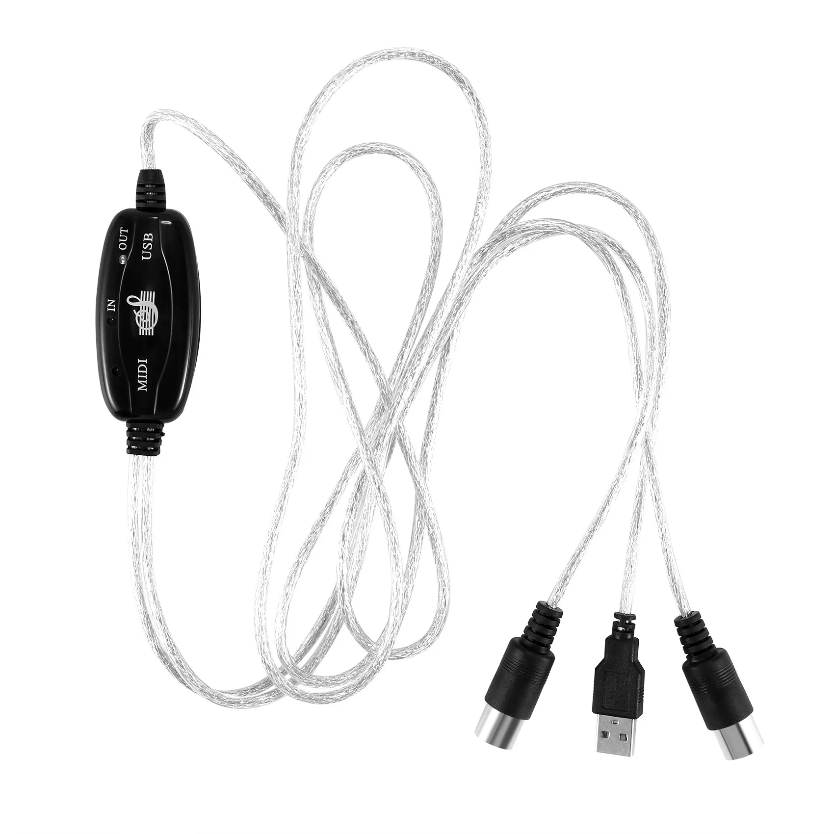 

USB-кабель-преобразователь для ПК на музыкальную клавиатуру