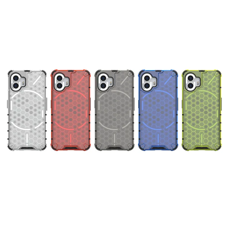 Shockproof Honeycomb Hard PC Protective Bumper Case, 6.7-Inch