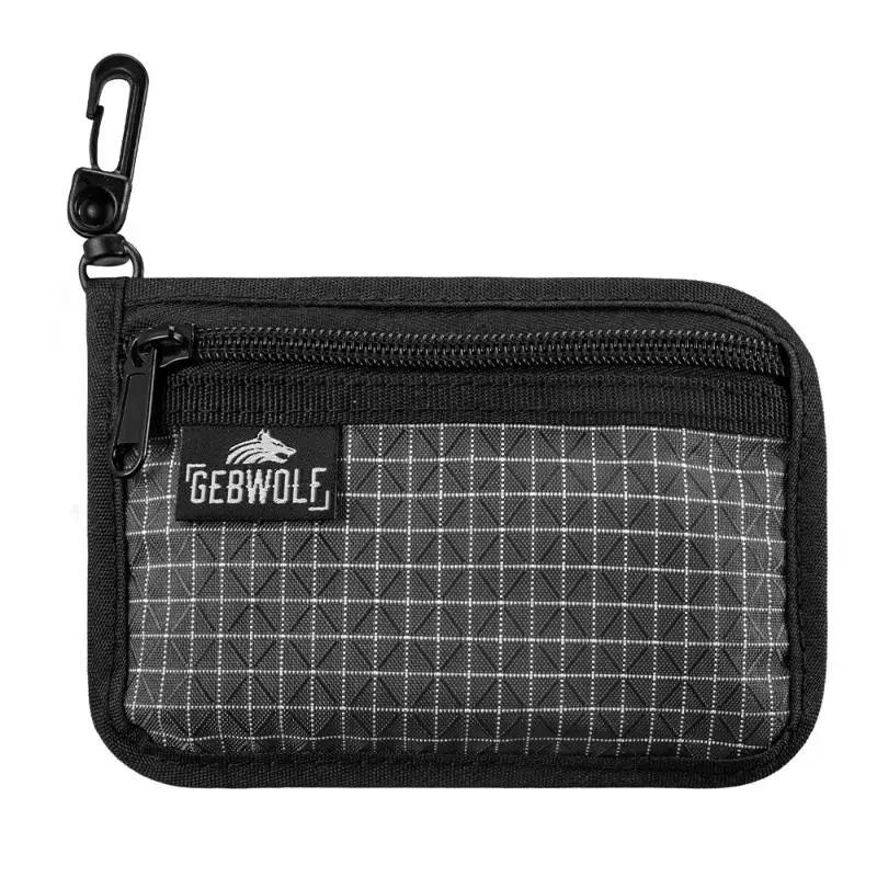 Ultralight Durable Grid Design Compact Organizer Pouch with Zipper