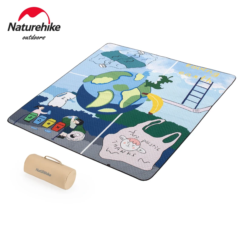 

Naturehike Outdoor Camping Trip Hiking Picnic Mat Portable 4-10 People Beach Moisture-Proof Family Mat Nature Hike