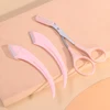 2Pcs Eyebrow Scissors with Comb Professional Precision Eyebrow Trimmer Set Eyebrows Razor Eyebrow Grooming Kit Hair Removal Tool 5