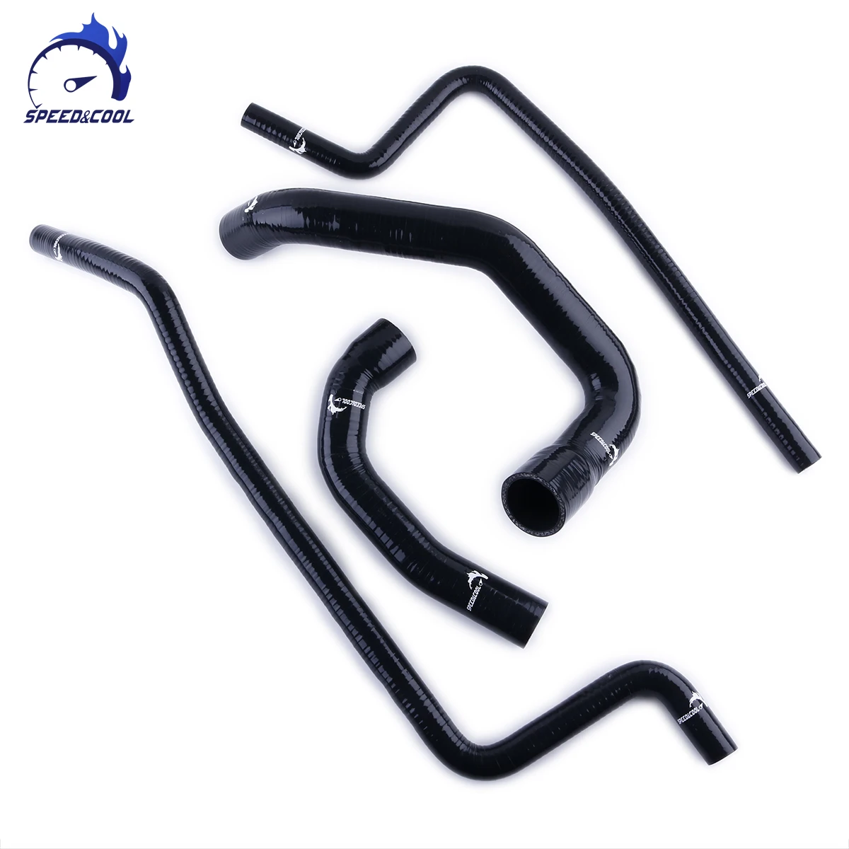 

For 1997-2006 Jeep Wrangler TJ 4.0L LHD 1998 1999 2000 2001 2002 2003 2004 2005 Car Silicone Radiator Coolant Hose Kit
