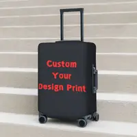 Customized Print Suitcase Cover Flight Your Photo Anime Fun Luggage Case Business Protection 1
