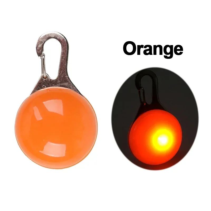 LED Lights Night Safety Dog Collar Glowing Pendant Pet Accessories Glow In The Dark Bright Necklace Dog Collar dog collar,pet collar,pet necklace