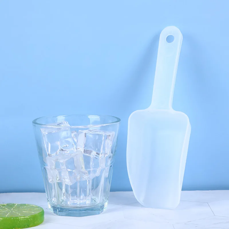 Ice Shovel Scoop Frosted Translucent Kitchen Thicken Multipurpose Dried Fruit Grains Flour Rice
